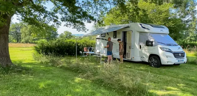 Aire d'accueil et de services au Camping des Papillons