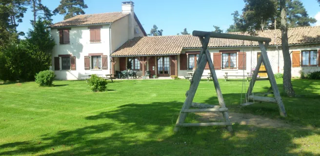 Vue extérieure des chambres d'hôtes