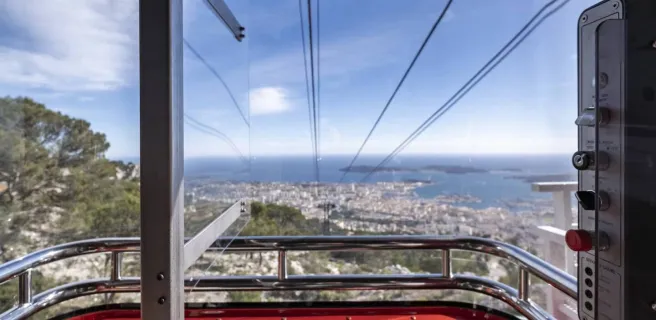 Depuis la cabine