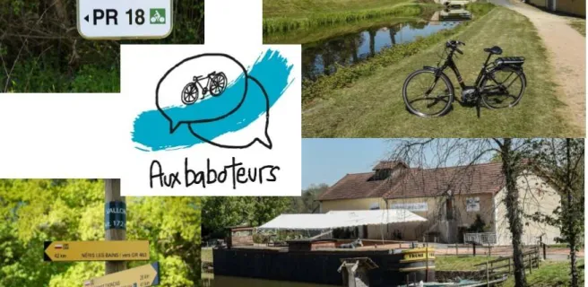 Aux Baboteurs - Location de cycles et excursions accompagnées autour du canal de Berry