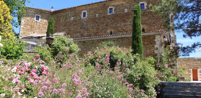 Jardin de l'abbaye de Valsaintes