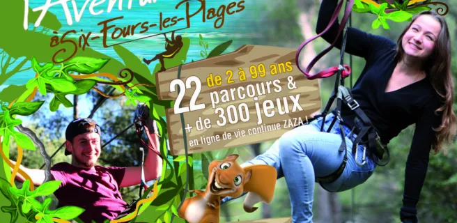 Parcours dans les arbres - Coudou Parc