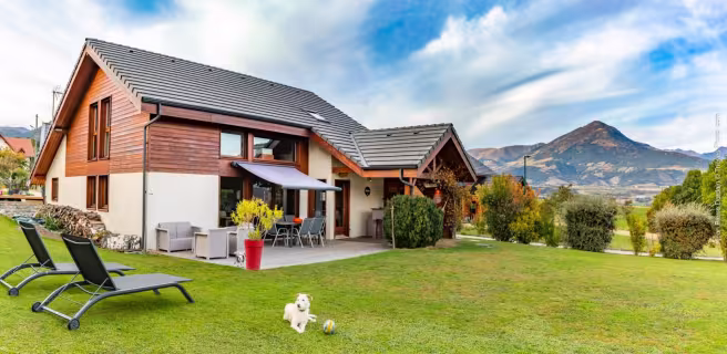 Vue du gîte