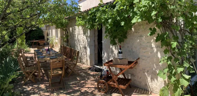 Maison Charentaise avec piscine