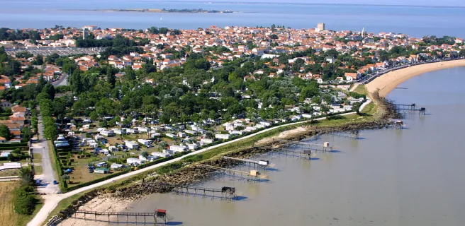 Camping Le Cadoret - Vue aérienne