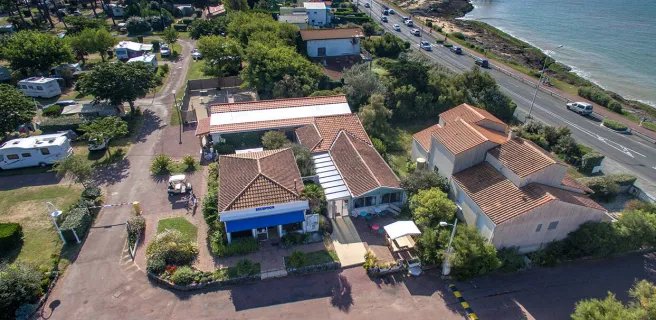 Vue aérienne accueil