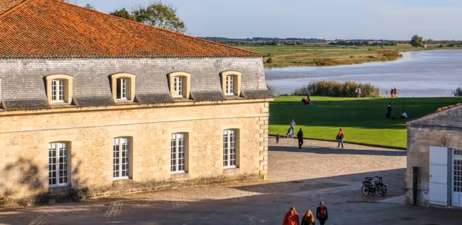 La Corderie Royale de Rochefort, vue sur la Charente