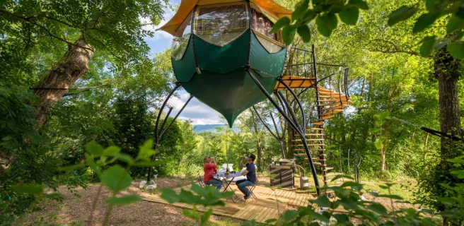 Campalune à Gervanne camping