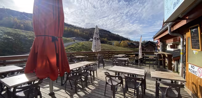 Terrasse sud été