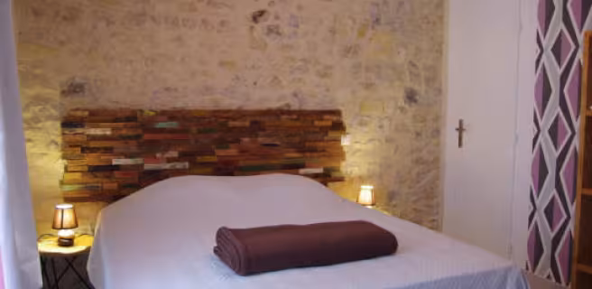 Chambre lit double