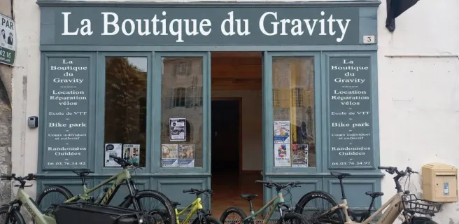 Entrée Boutique du Gravity Park