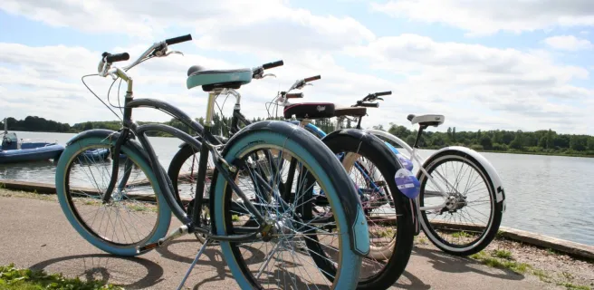 Location de vélos à la Base de loisirs de Baye