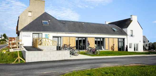 © La Pointe Emmaüs, hébergement solidaire à Primelin