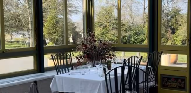 Restaurant la Verrière au château de la Rozelle