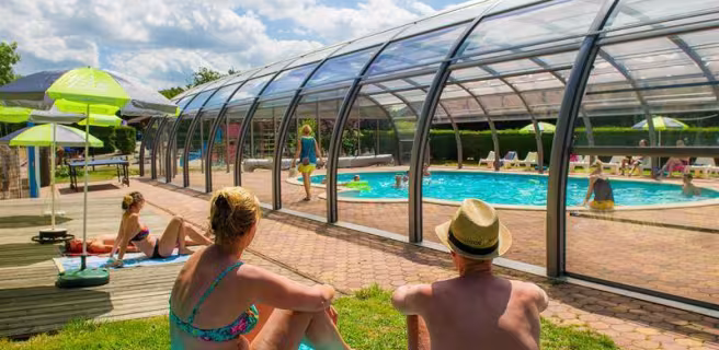 Aire du camping Au Clos de la Chaume