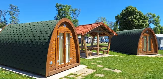 Pods au Lac Vert