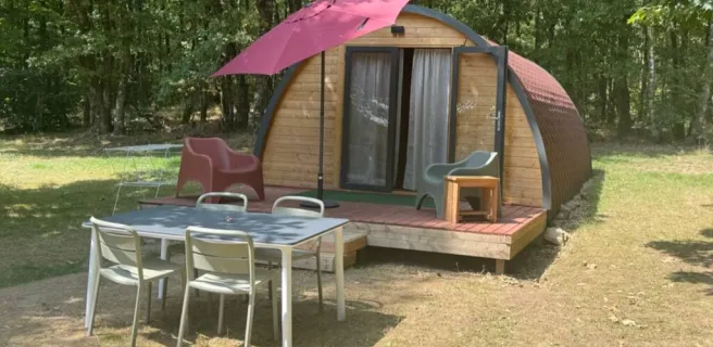 Camping Domaine de Lallé - POD Le Milan Rouge