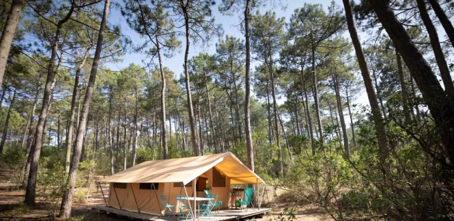 Camping Huttopia – Lac de Carcans