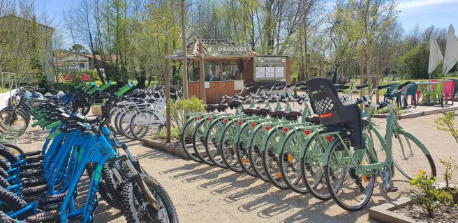 Embarcadère Bardet Huttiers/La Bicyclette Verte - Location de vélos