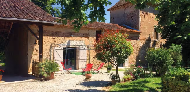 La bâtisse du pigeonnier de charme