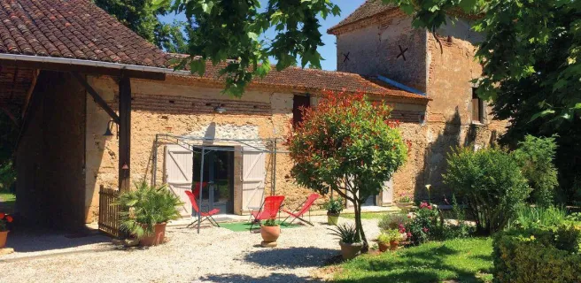 La bâtisse du pigeonnier de charme