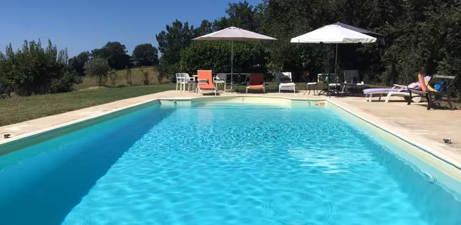Le Paradis - piscine- Saint Frajou - Comminges Pyrénées