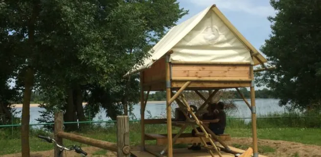 Camping Au bord de Loire