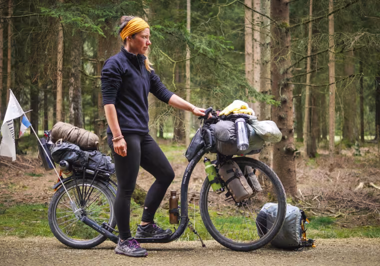 La Trottineuse sur l'Eurovélo 6