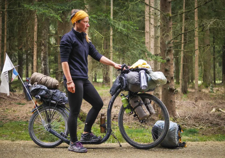 La Trottineuse sur l'Eurovélo 6