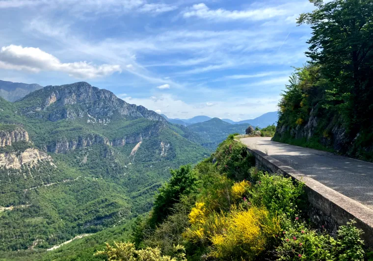 Balcon d'azur sur la D1 