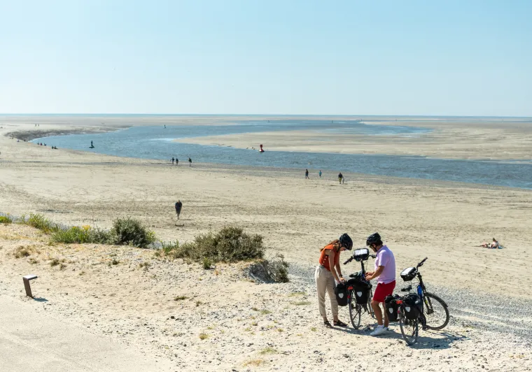 Plage de Cayeux-sur-Mer - La Vélomaritime
