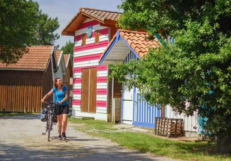 Biganos à vélo sur La Vélodyssée