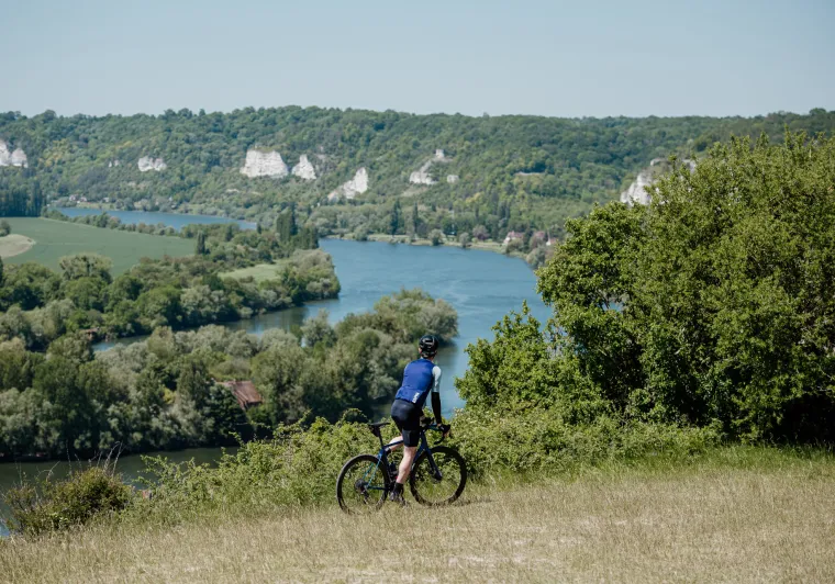 Les Andelys en bord de Seine