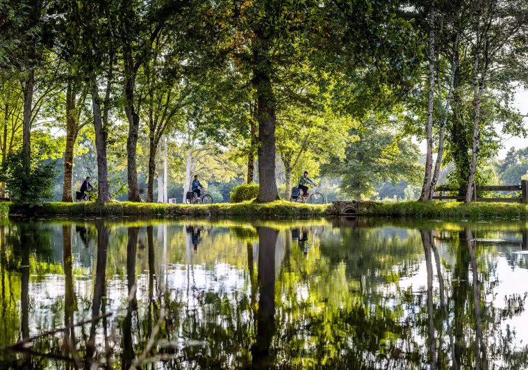 Vélos au Moulin d'Angibault à Montipouret