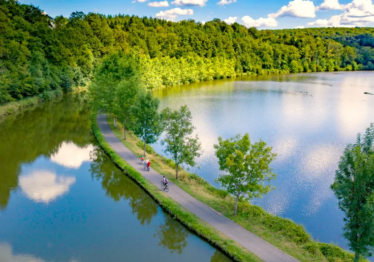La Voie Bleue entre Charmes et Épinal