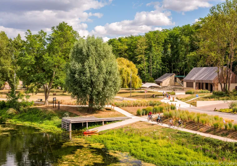 Azay-sur-Cher aire cyclotouristique