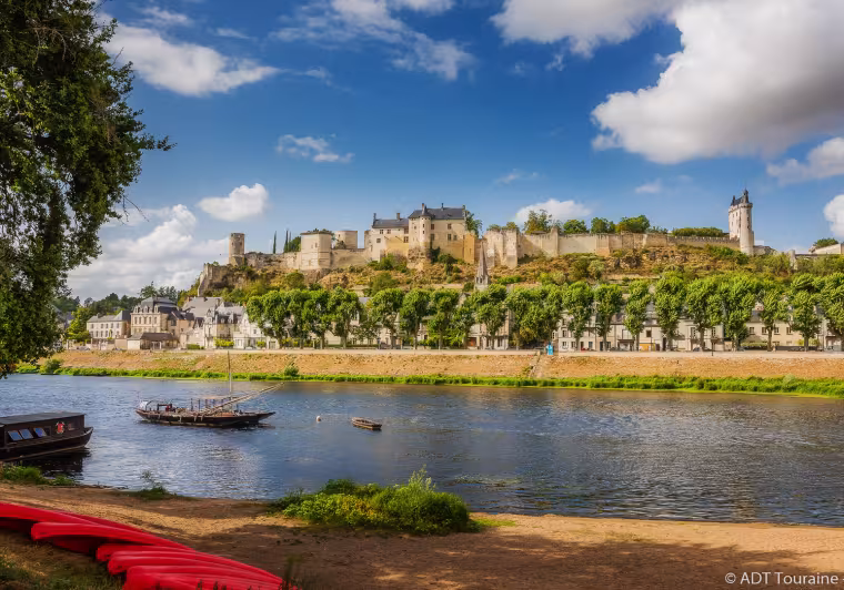 Canoë-kayak sur la Vienne à Chinon