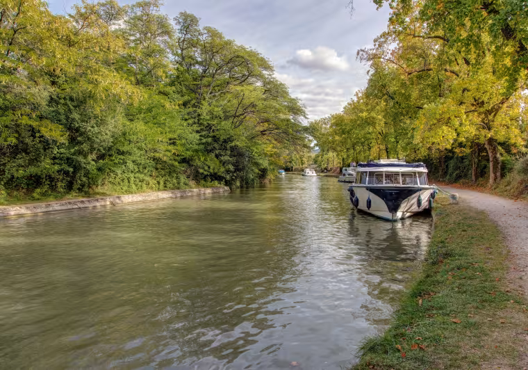 Le canal du Midi avec Grand Angle