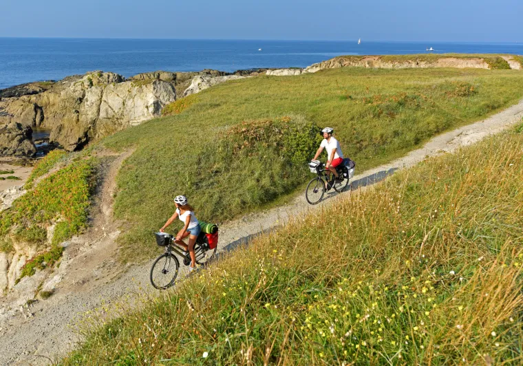 La côte sauvage à vélo