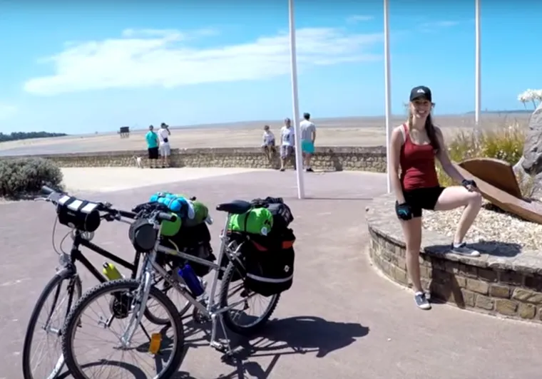 En couple sur la Vélodyssée
