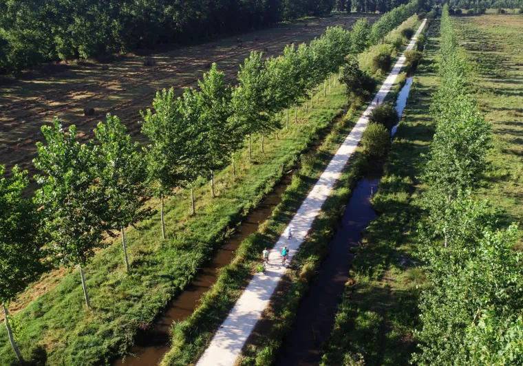 Le marais Poitevin à vélo
