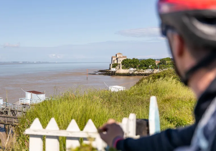 Vue sur Talmont-sur-Gironde