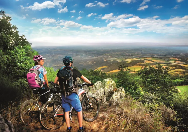 Panorama sur la Grande Traversée du Rhône