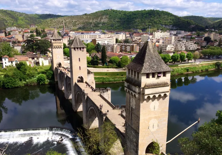Pont de Valentré - Vallée du Lot à vélo