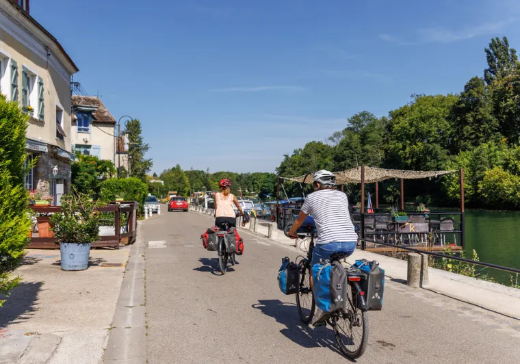 Rives de la Seine à vélo - Samois-sur-Seine, La Scandibérique