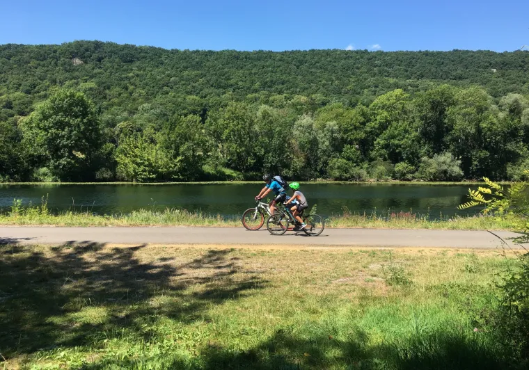 À vélo sur l'EuroVelo 6