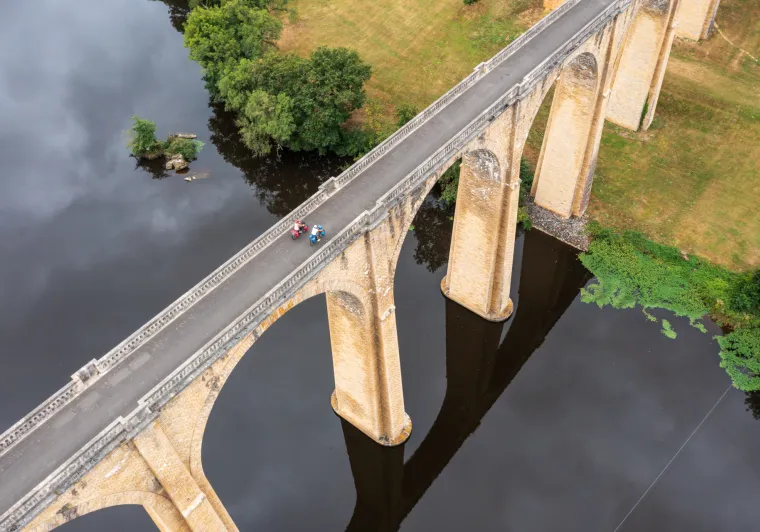 Traversée de la Vienne à vélo - La Scandibérique