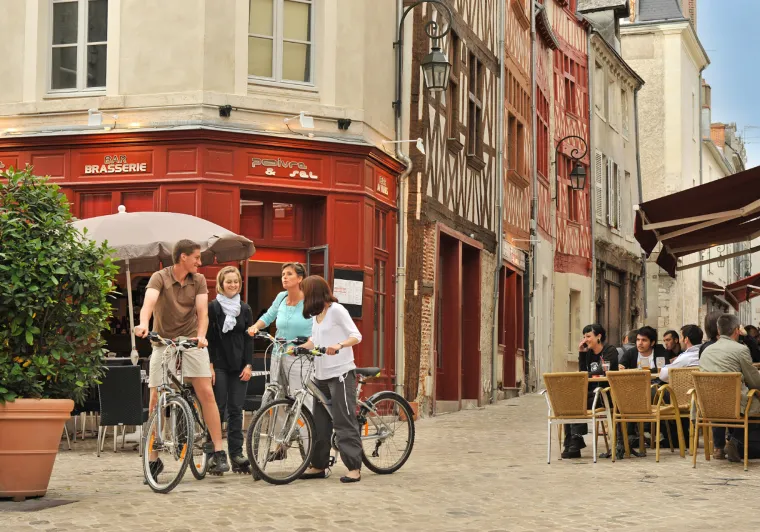 Visite d'Orléans à vélo - La Loire à vélo