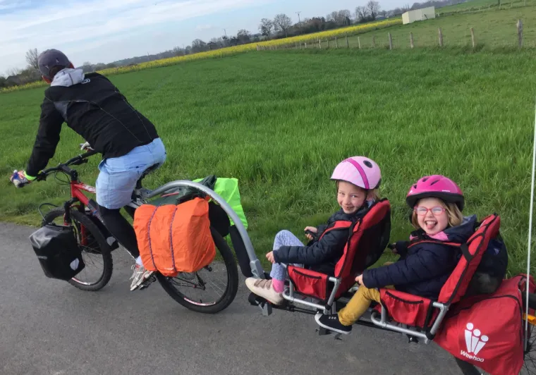 Voyage avec les enfants sur la Vélomaritime 
