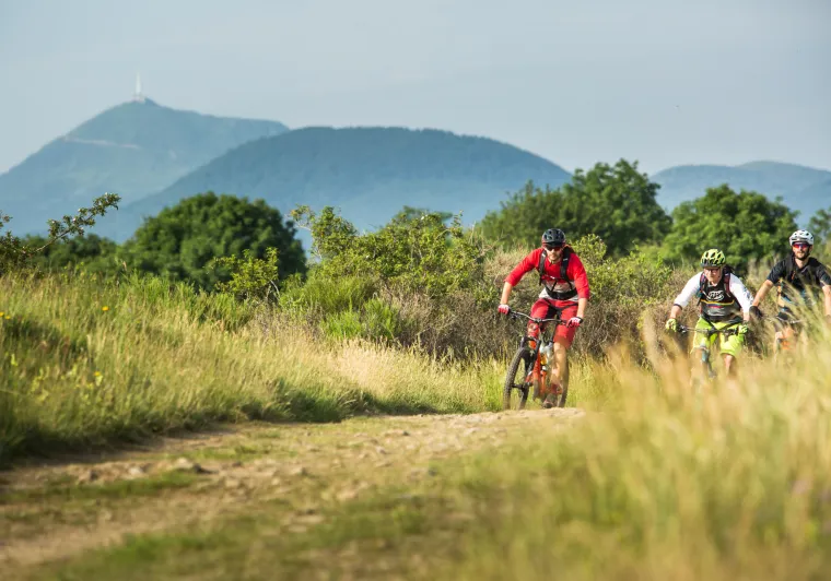 VTT sur la Chaîne des Puys